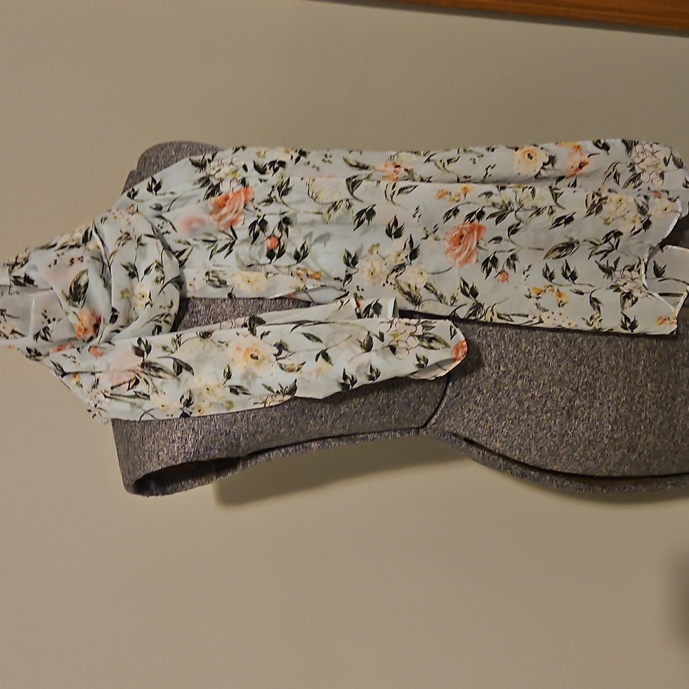 Floral Chiffon Hijab